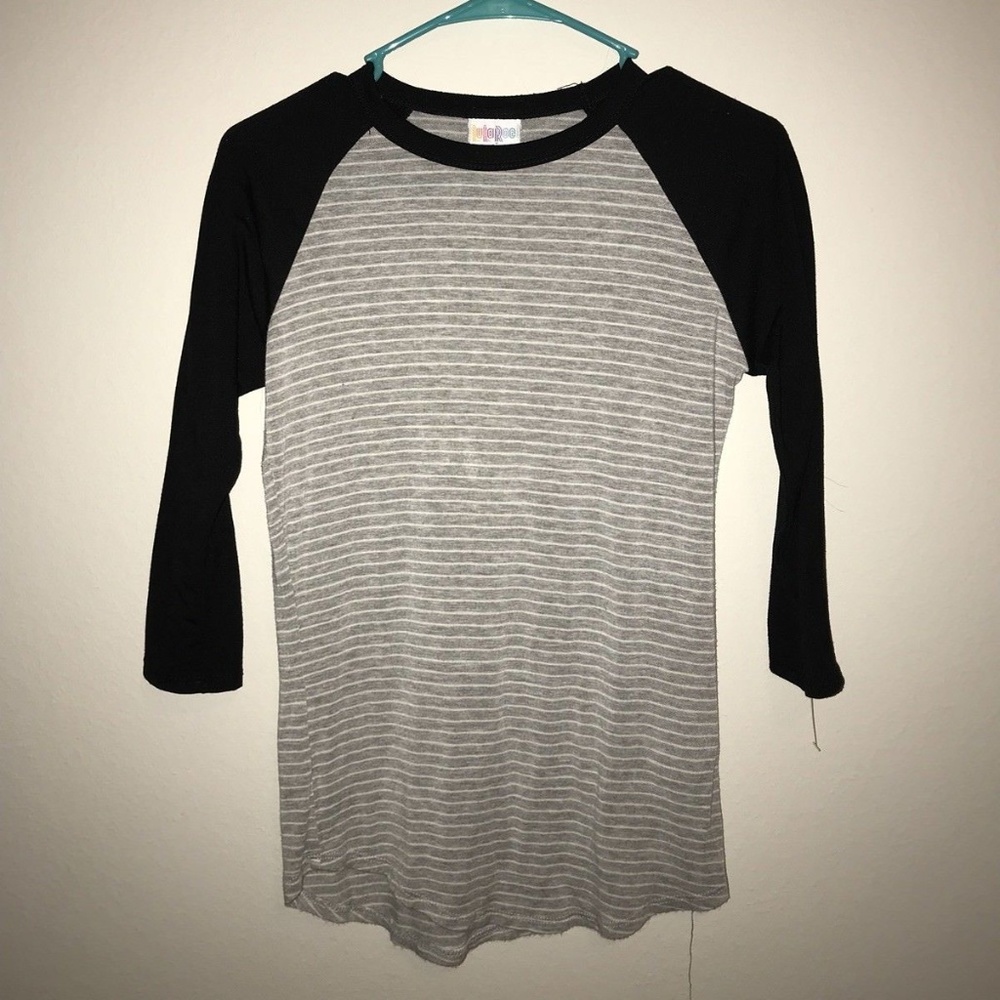 LulaRoe XXS Baseball Tee